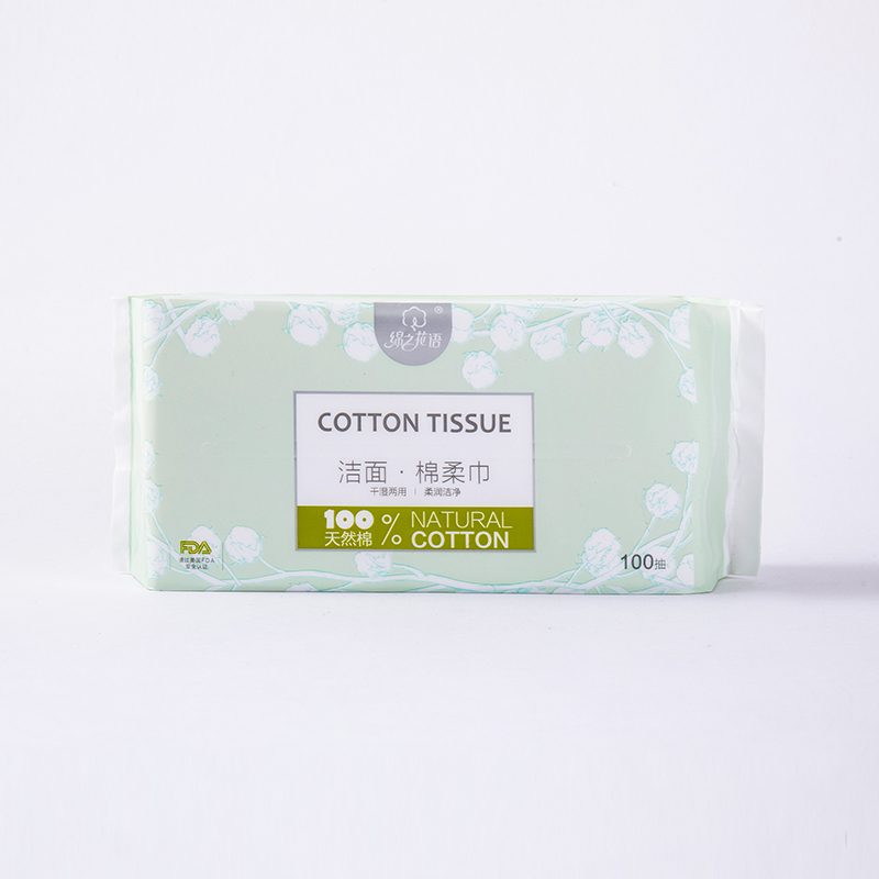 100% Cotton Facial Tissue