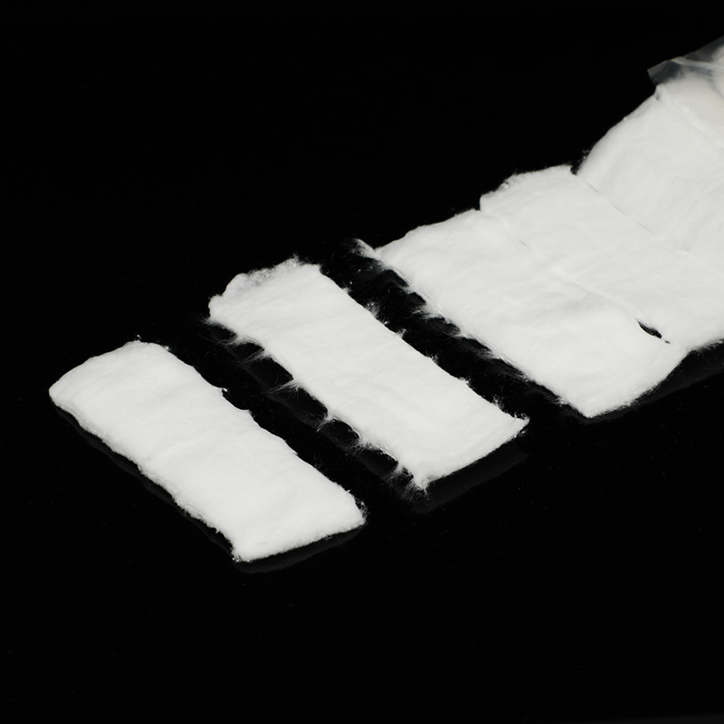 How do healthcare providers educate patients on the proper use of cotton pleats for wound care?